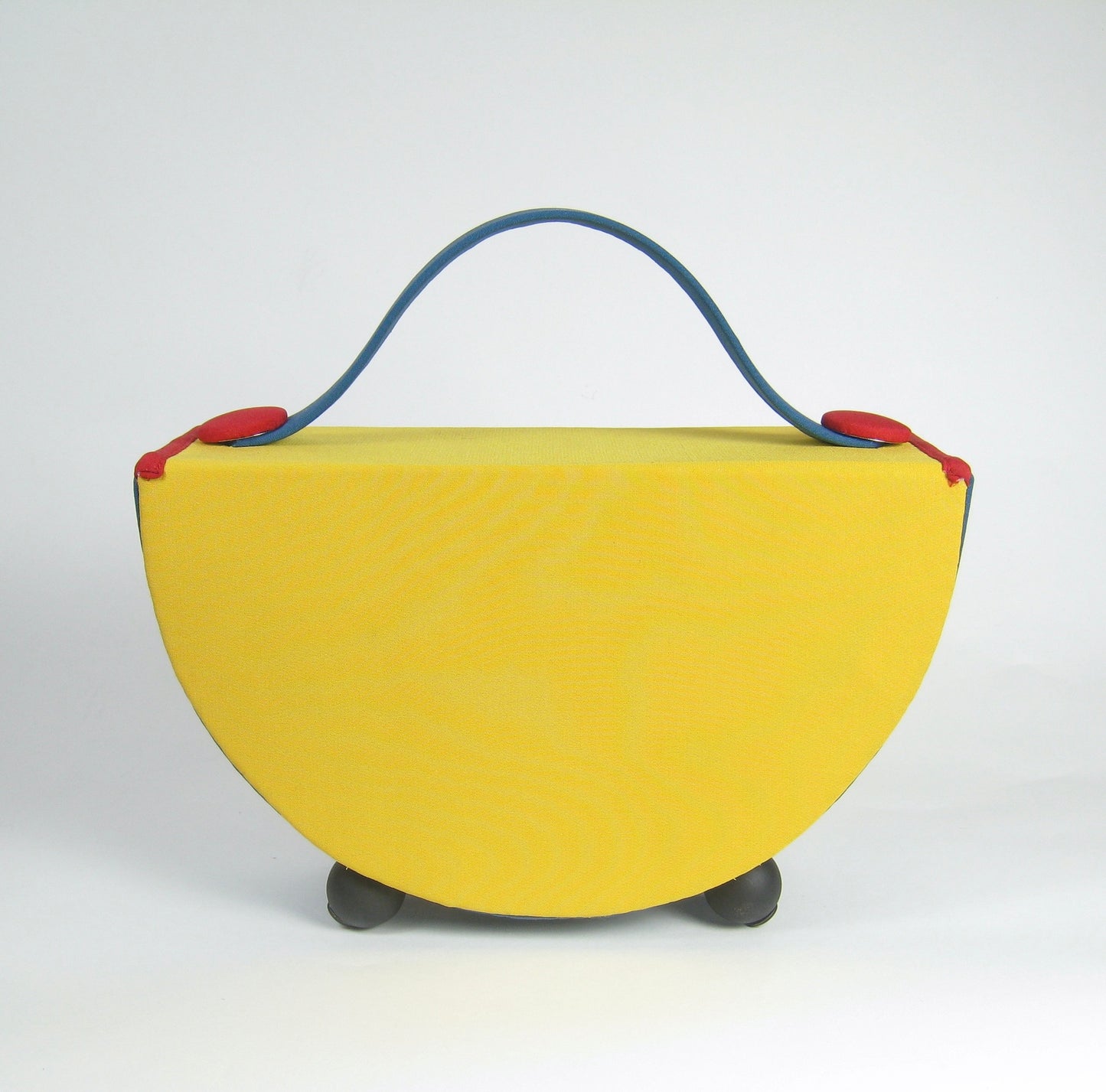 Storybook Purse - Yellow and Teal Blue