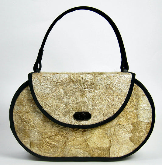 Oval Handbag - Cocoon Silk
