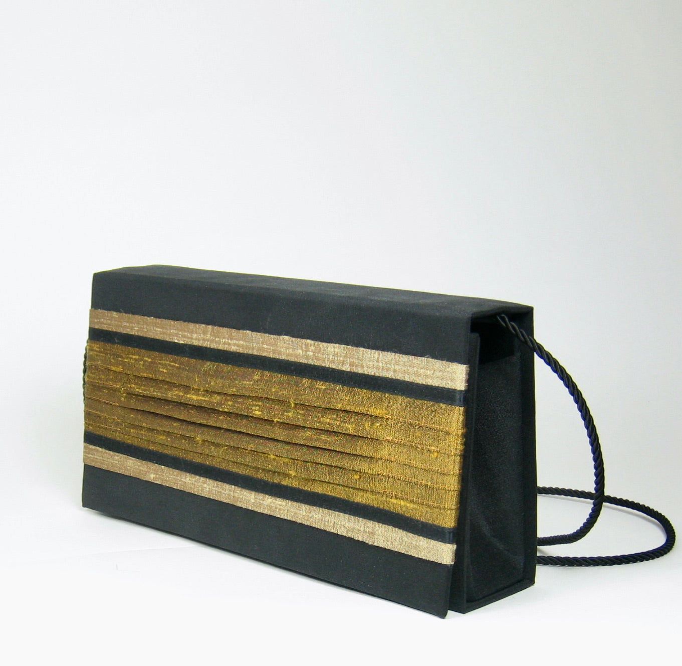 Pleated Purse - Old Gold