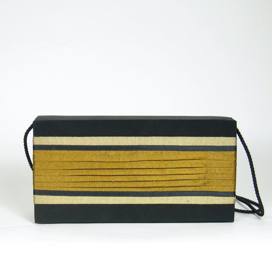 Pleated Purse - Old Gold